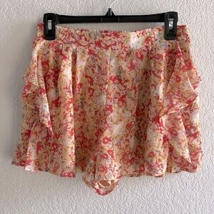 BCBGeneration Flowy Lined Shorts Artsy Size Small